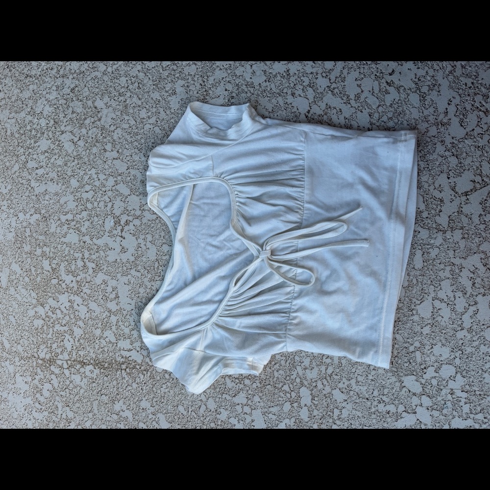 white top